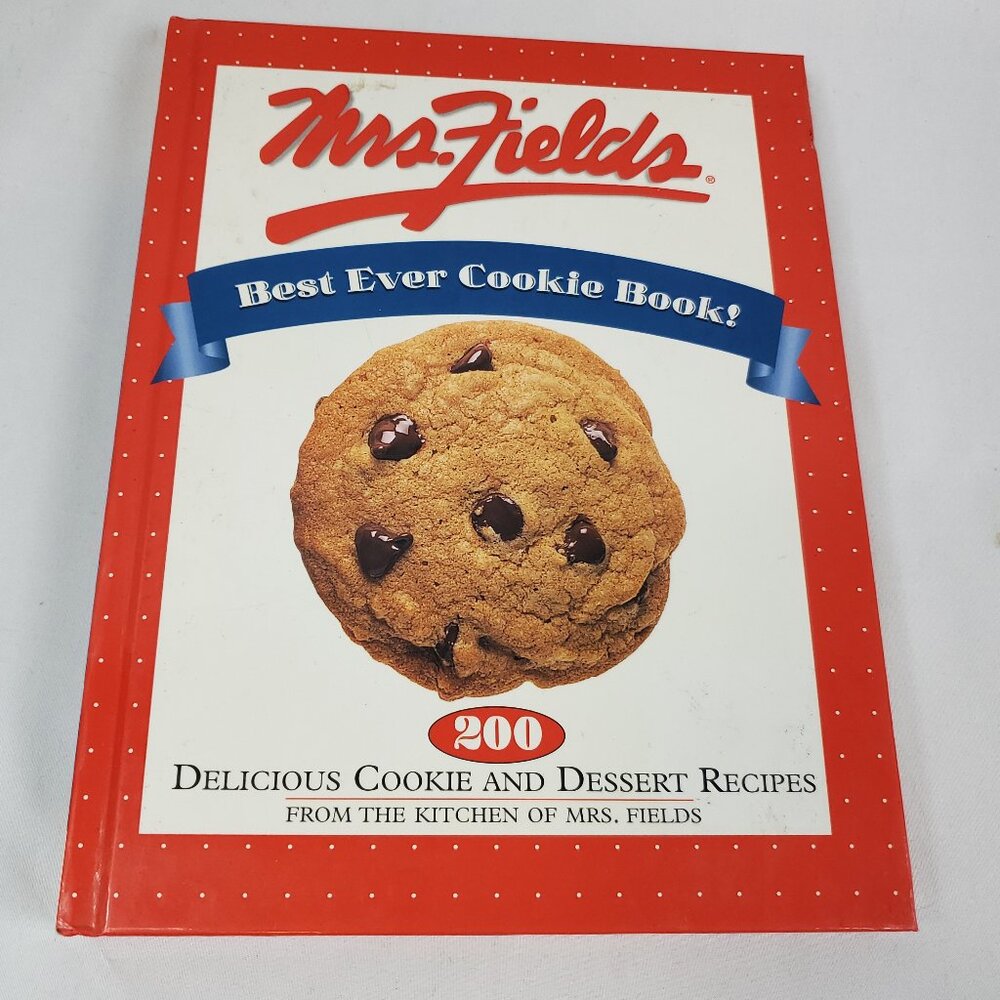 Mrs. Fields Best Ever Cookie Book Hardback Baking Book